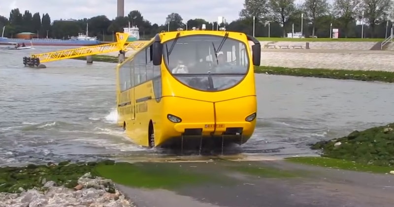 Serunya Naik Bus Rasa Perahu Di Belanda